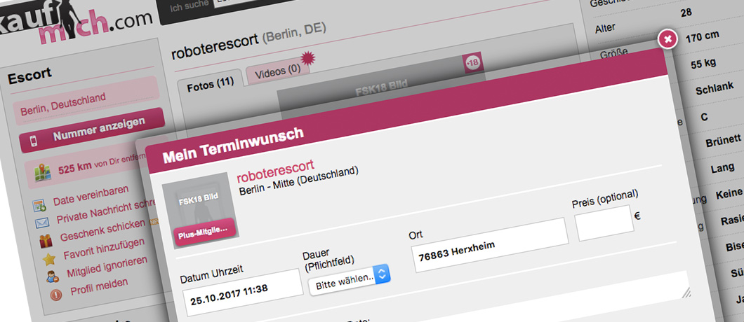 Die Mission von Kaufmich.com: Sicherheit für Escorts und Freier